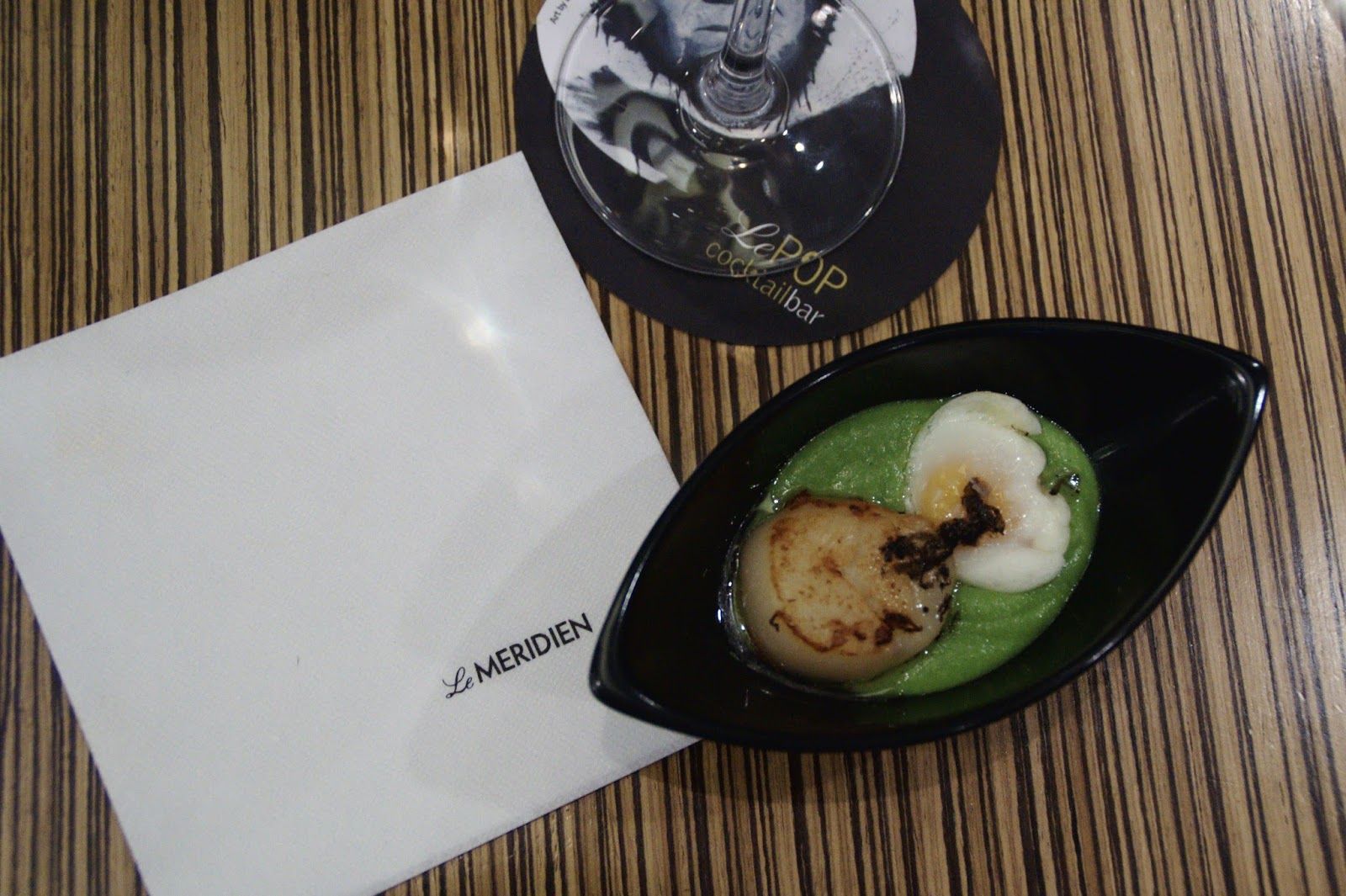 Le Meridien restaurante Barcelona Menu Navidad 2015