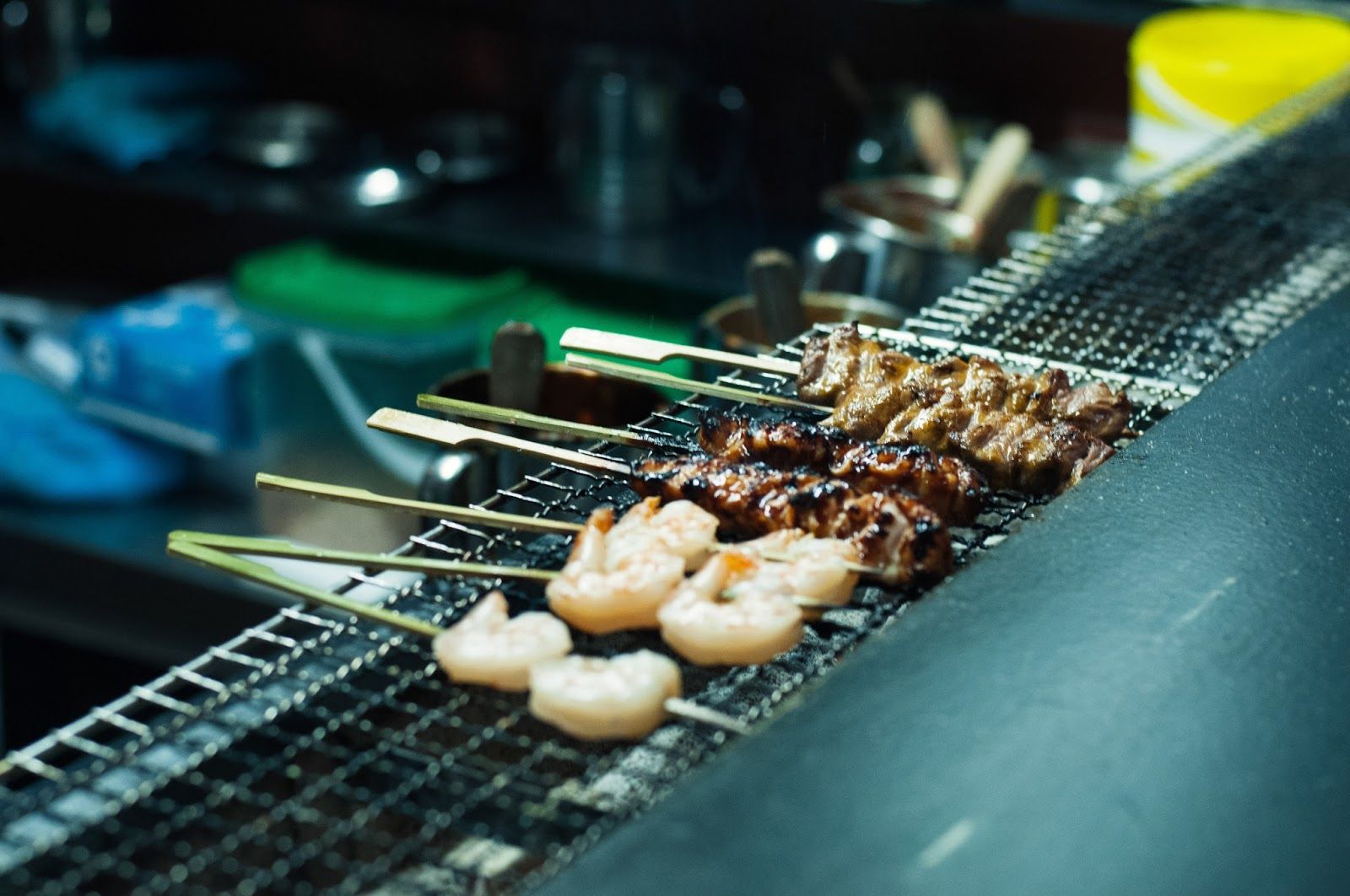 Satay Grill Tribu Woki Barcelona