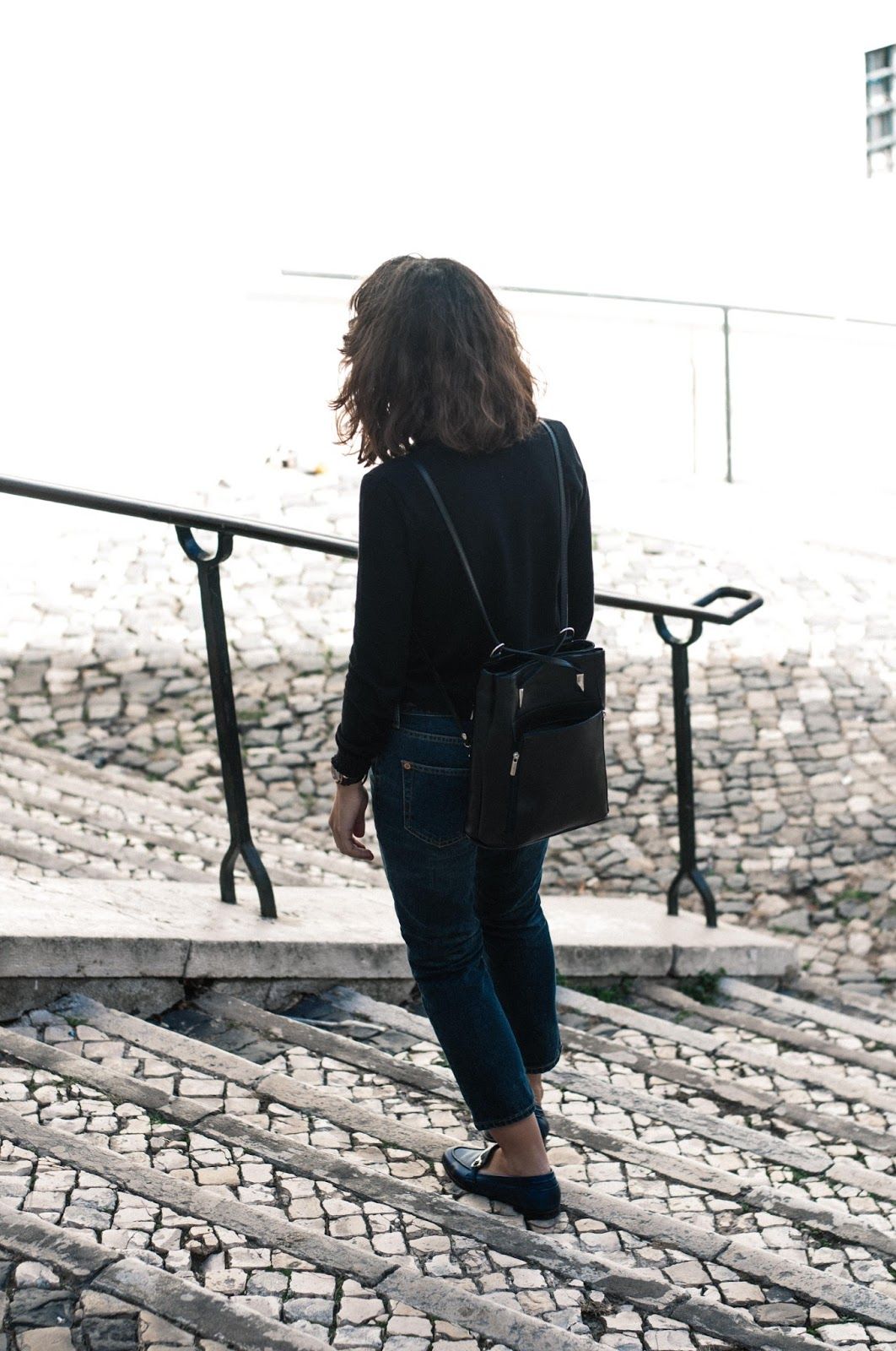 Jeans, Jersey Mango, Mocasines Uterque