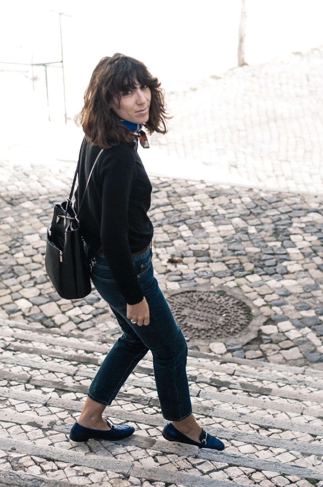 Jeans, Jersey Mango, Mocasines Uterque
