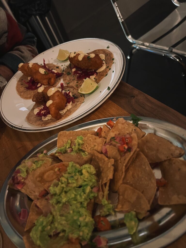 Tacos de pescado de Fiffty Fiffty Poblenou Barcelona