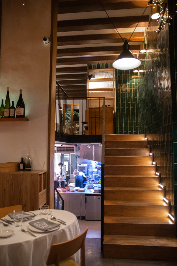 Interior del restaurante La Gormanda de Barcelona