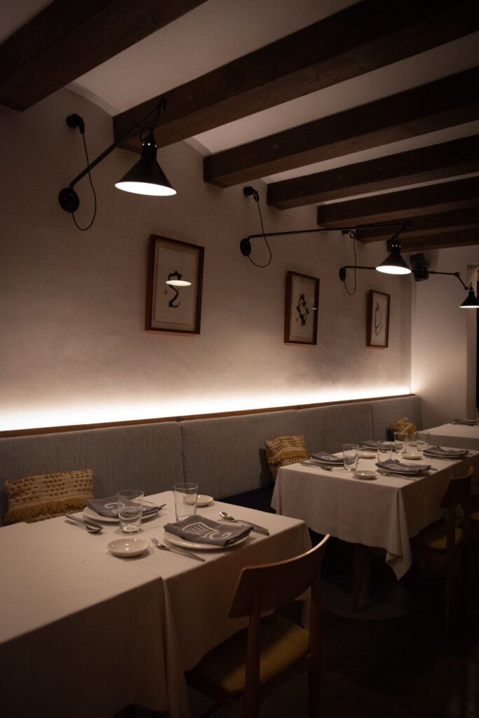 Interior restaurante La Gormanda Barcelona