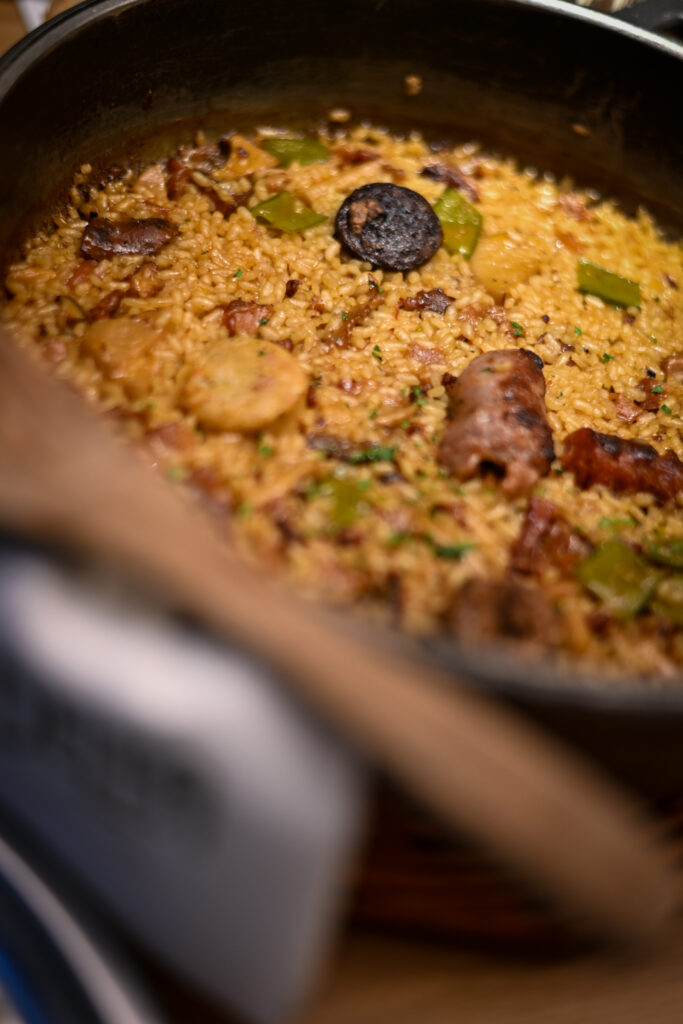 Arroz de botifarra y setas de Delta Arrocería Informal en el Born de Barcelona