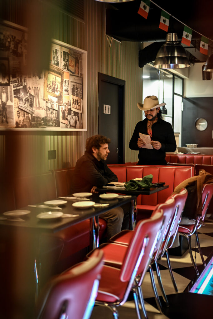 Interior Paloma Fondita mexicano Barcelona