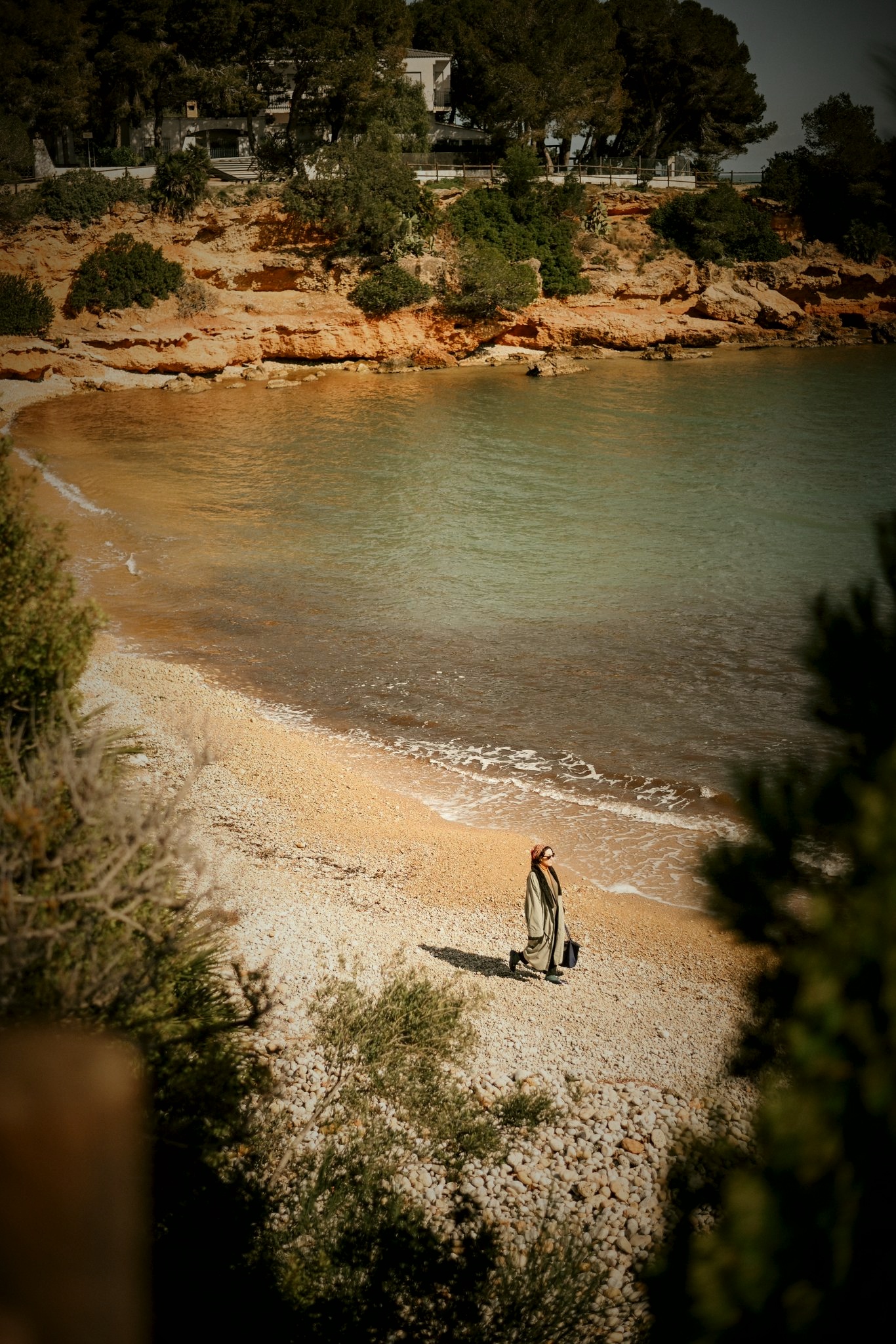 Look vintage en la playa dels capellans de l'Ampolla, Baix Ebre