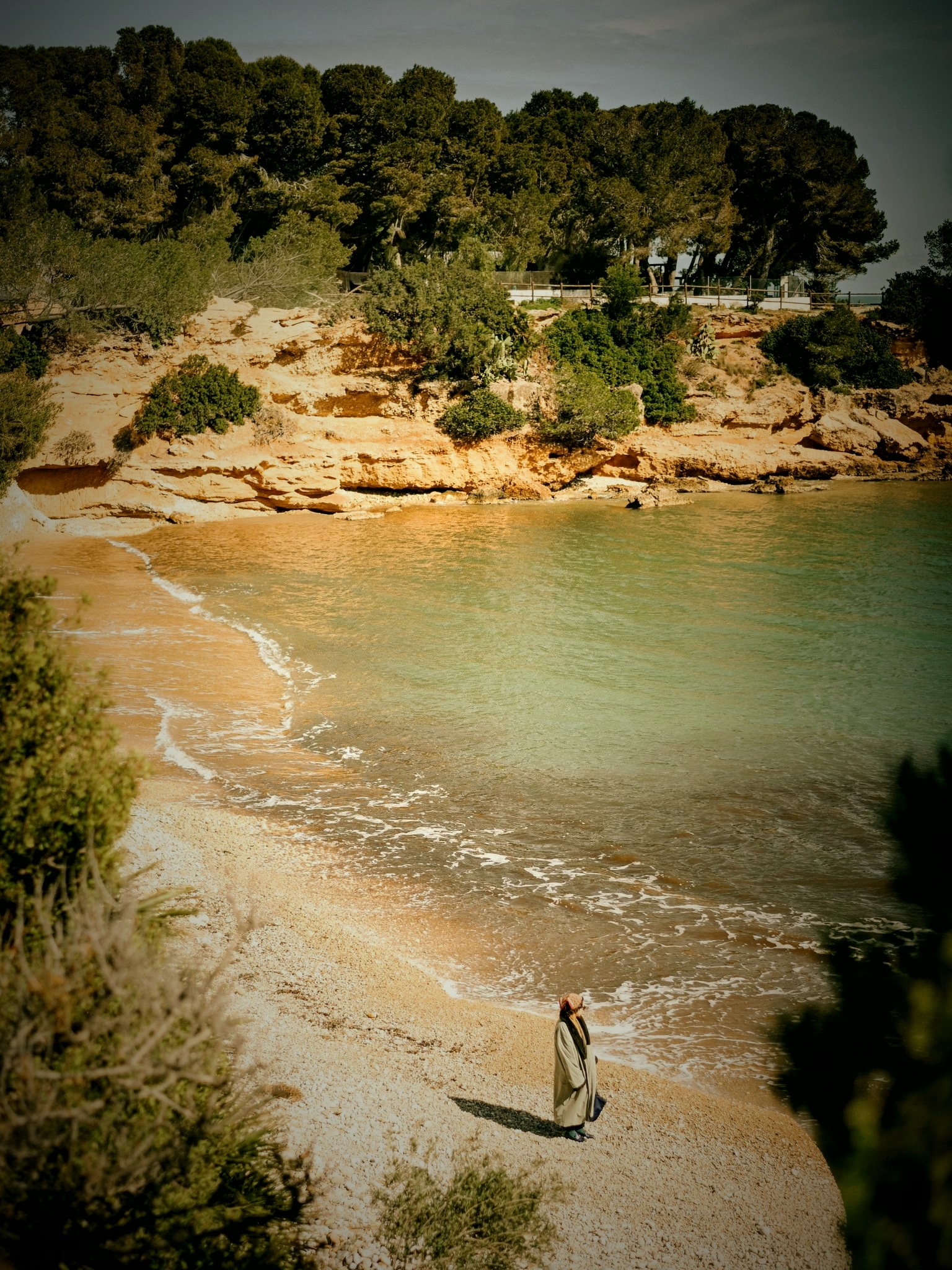 Look vintage en la playa dels capellans de l'Ampolla, Baix Ebre