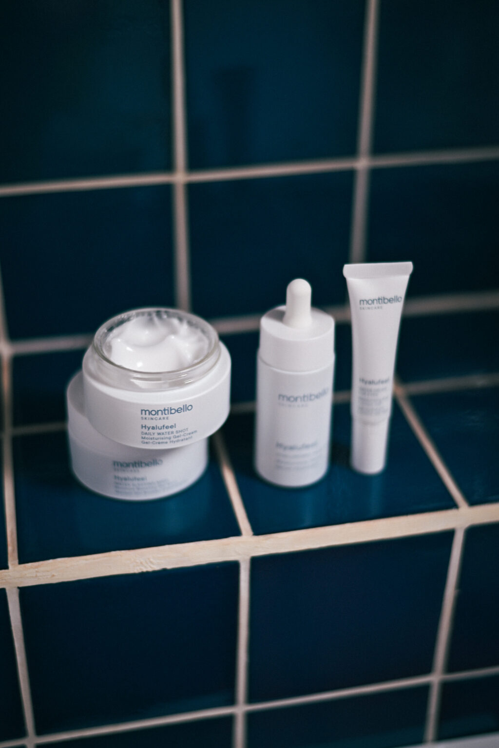 Gama Hyalufeel de Montibello Skincare con ácido hialurónico 4D