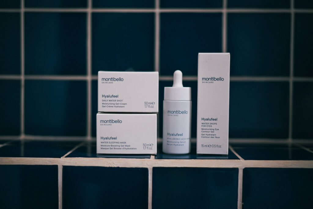 Sérum intensivo Gama Hyalufeel de Montibello Skincare con ácido hialurónico 4D